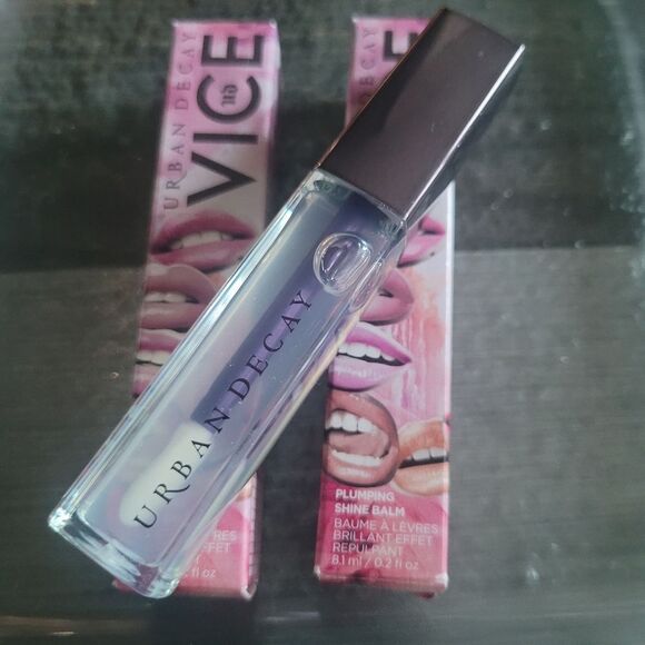 Urban Decay (2) Vice Plumping Shine Balms. Clear